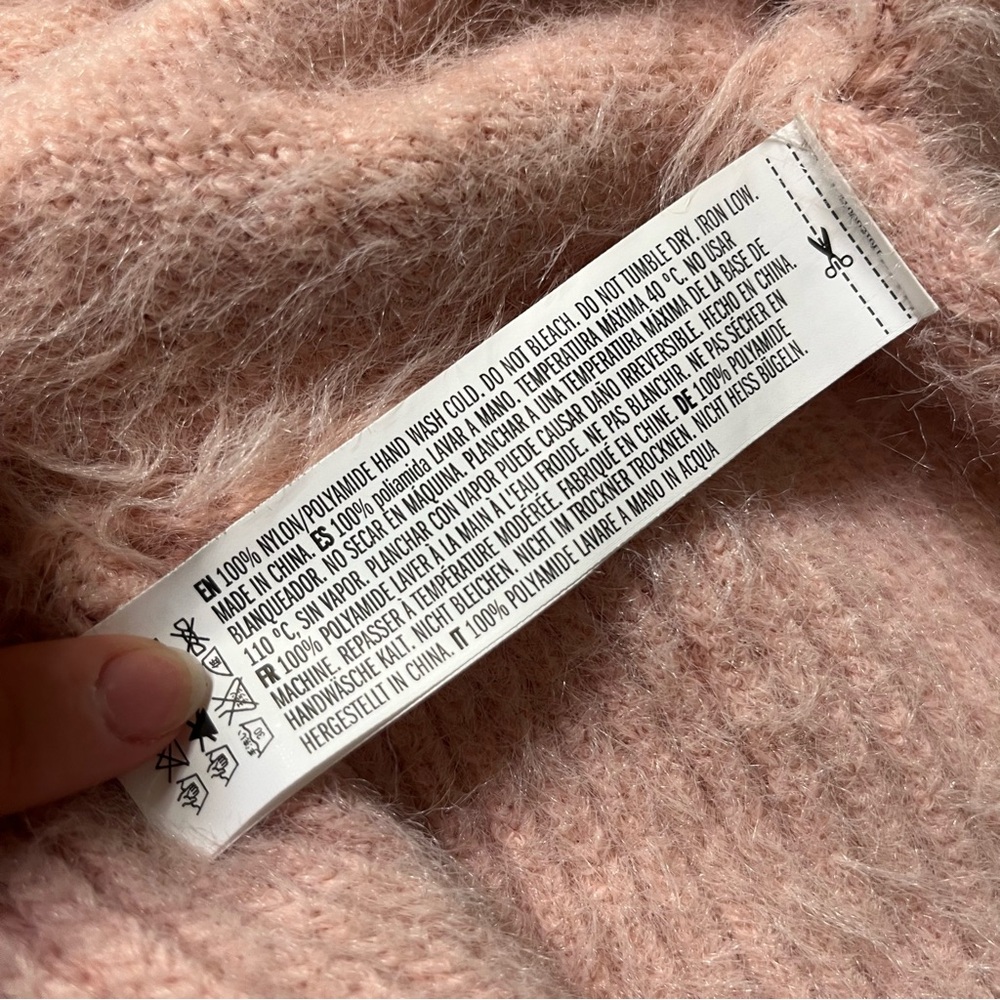 English Factory Fuzzy Ruffle Sweater - Picture 7 of 7